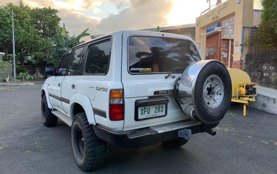 White Toyota Land Cruiser 1992 for sale in Automatic-9