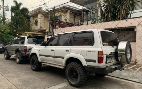 White Toyota Land Cruiser 1992 for sale in Automatic