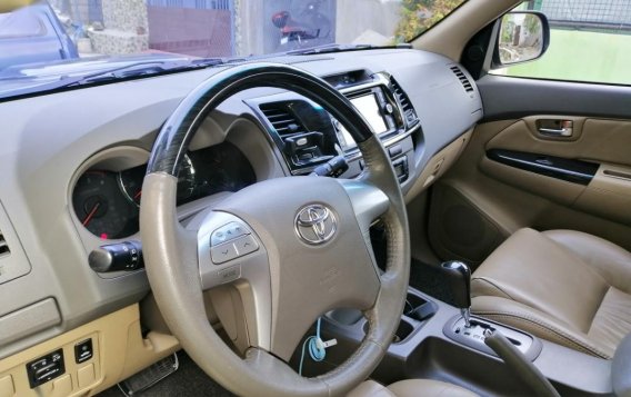 Blue Toyota Fortuner 2013 for sale in Automatic