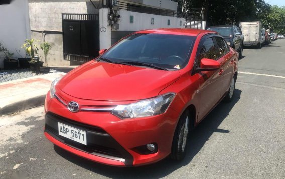 Selling Red Toyota Vios 2015 in Manila