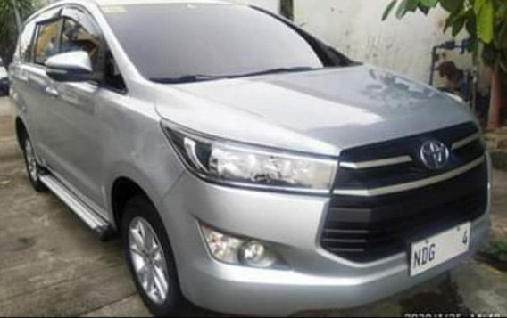 Silver Toyota Innova 2015 for sale in Manual-7