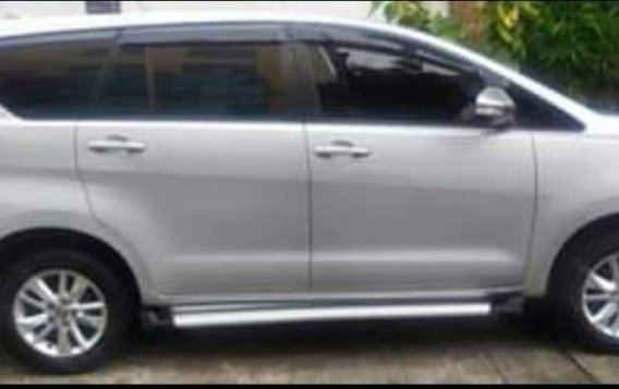 Silver Toyota Innova 2015 for sale in Manual