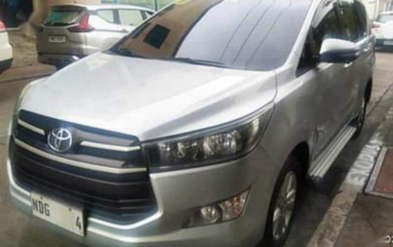 Silver Toyota Innova 2015 for sale in Manual-6