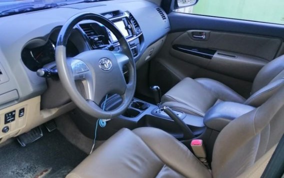 Blue Toyota Fortuner 2013 for sale in Automatic-1