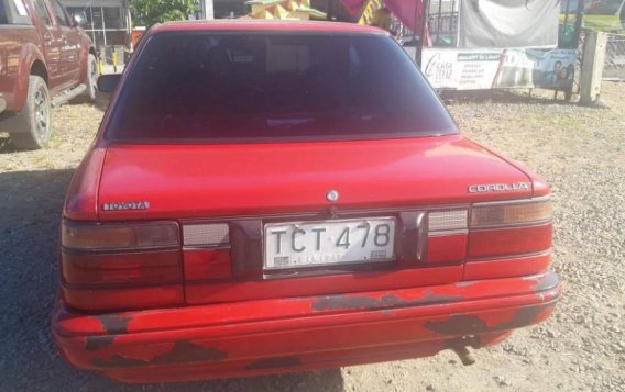 Red Toyota Corolla 1992 for sale in Manual-1