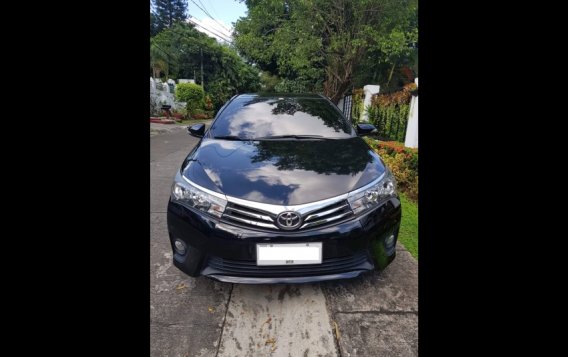 Black Toyota Corolla altis 2015 Sedan for sale in Quezon City