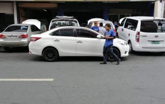 White Toyota Vios 2014 for sale in Manila-1