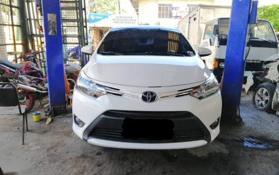 White Toyota Vios 2014 for sale in Manila-5