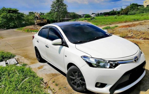 White Toyota Vios 2014 for sale in Manila-9