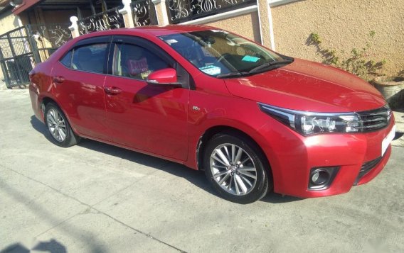 Sell Red 2014 Toyota Corolla altis in Dasmariñas-2
