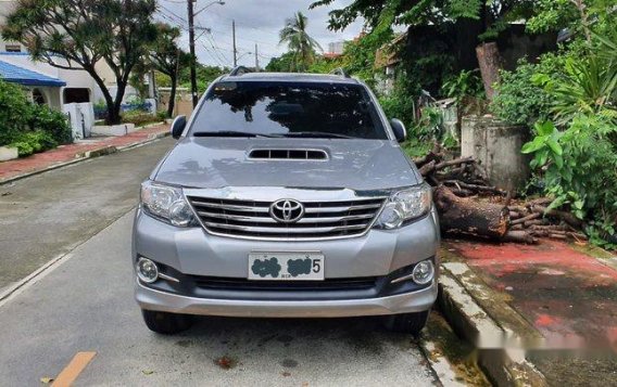 Silver Toyota Fortuner 2015 Automatic for sale -1