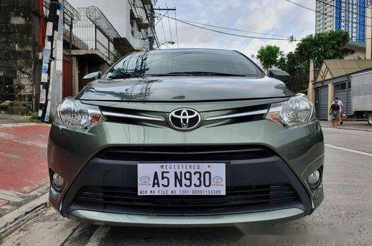 Green Toyota Vios 2018 for sale in Automatic-1