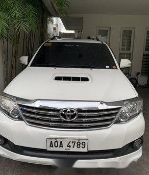 White Toyota Fortuner 2014 Automatic for sale 