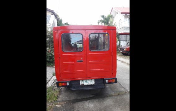 Red Toyota tamaraw 1993 Van at  Manual   for sale in Taytay-2