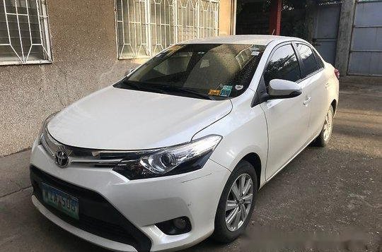 Pearl White Toyota Vios 2014 Automatic for sale 