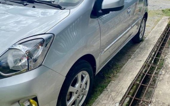 Silver Toyota Wigo 2015 for sale in Manila-2