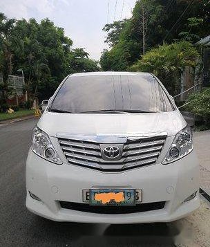 White Toyota Alphard 2011 for sale in Manila