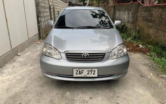 Selling Grey Toyota Corolla altis 2005 in Valenzuela