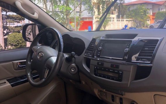 Black Toyota Fortuner 2013 for sale in Cainta-4