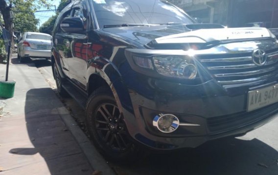 Black Toyota Fortuner 2016 for sale in Manila-1