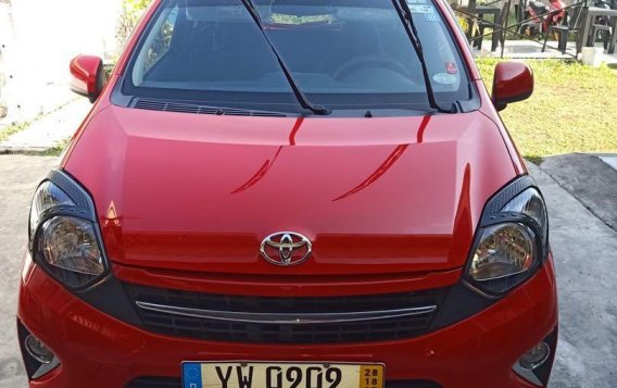 Selling Red Toyota Wigo 2015 in Manila-4