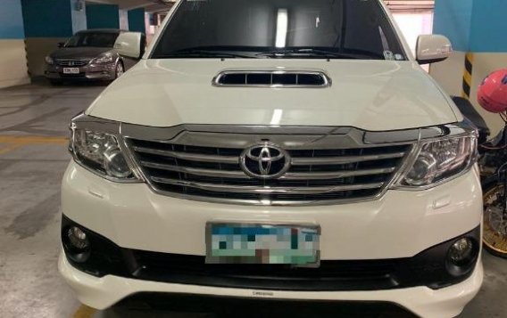 Selling White Toyota Fortuner 2016 in Manila