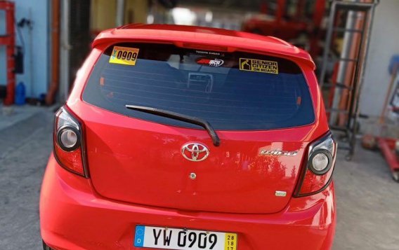Selling Red Toyota Wigo 2015 in Manila-1