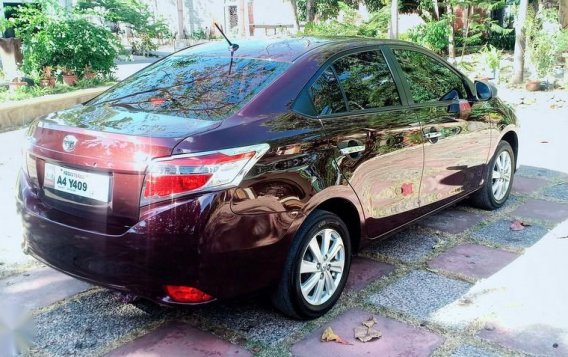Red Toyota Vios 2018 for sale in Automatic-4