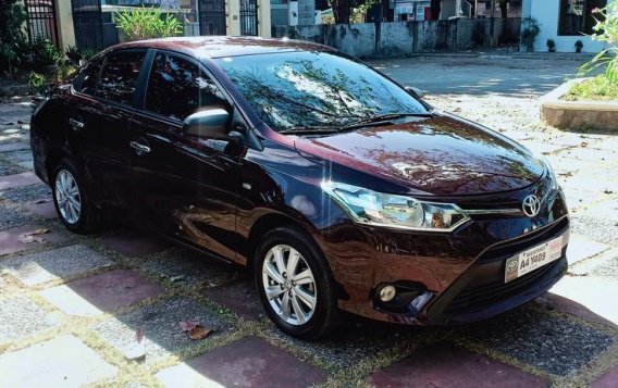Red Toyota Vios 2018 for sale in Automatic-6