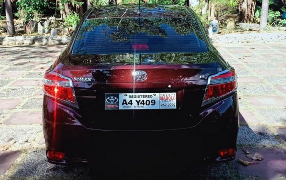 Red Toyota Vios 2018 for sale in Automatic-3