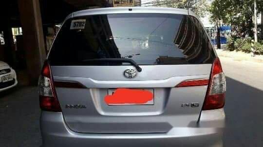 Sell Silver 2015 Toyota Innova at 83000 km -1