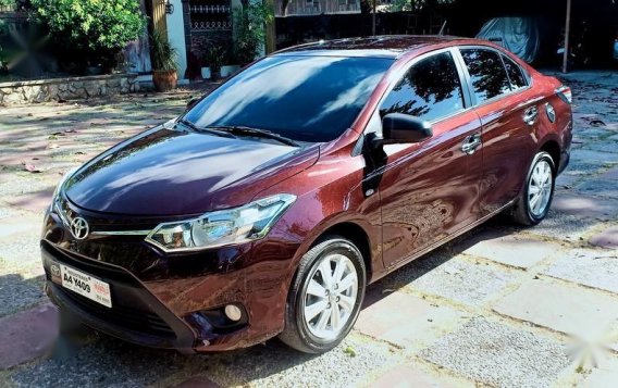 Red Toyota Vios 2018 for sale in Automatic