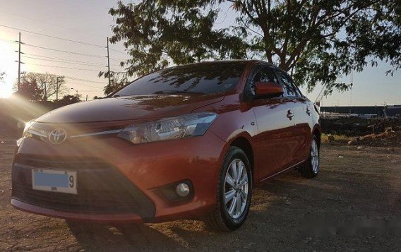 Orange Toyota Vios 2015 for sale in Manila-2