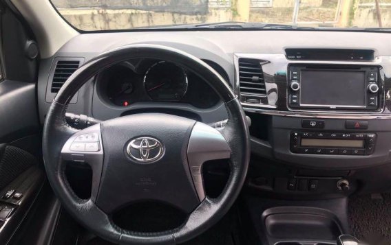 Black Toyota Fortuner 2015 SUV / MPV at Automatic  for sale in Manila-2