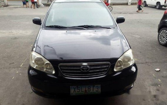 Black Toyota Corolla altis 2004 for sale in Automatic