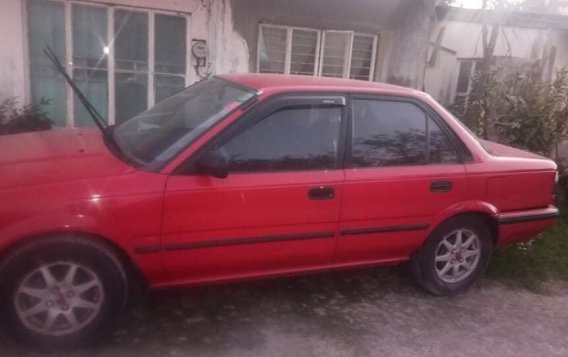 Red Toyota Corolla 1991 for sale in Bacolor-2