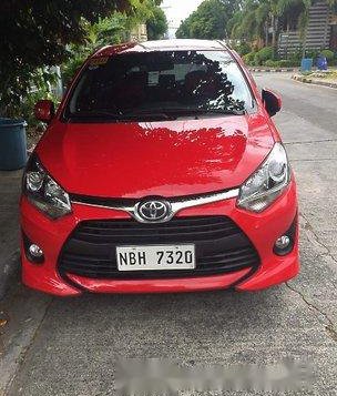 Red Toyota Wigo 2019 for sale in Automatic