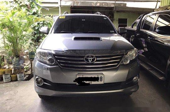 Grey Toyota Fortuner 2014 for sale in Manila