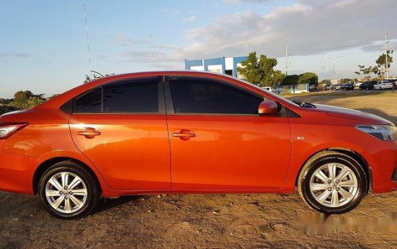 Orange Toyota Vios 2015 for sale in Manila-4