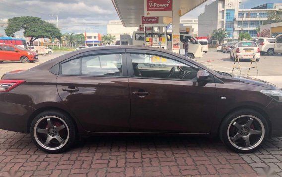 Brown Toyota Vios 2015 for sale in Automatic-2