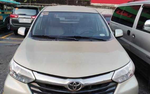 Beige Toyota Avanza 2016 for sale in Manual