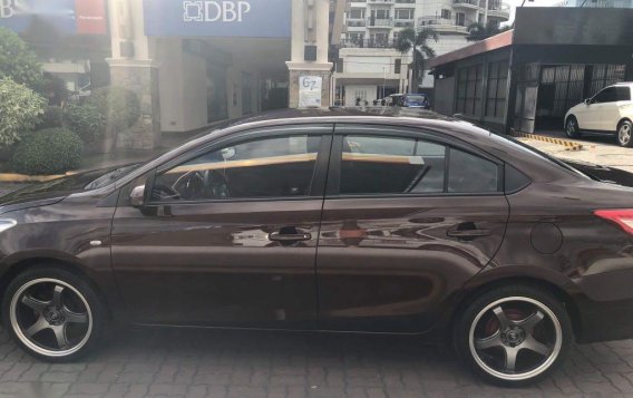 Brown Toyota Vios 2015 for sale in Automatic-7