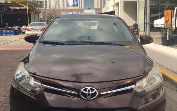 Brown Toyota Vios 2015 for sale in Automatic-8