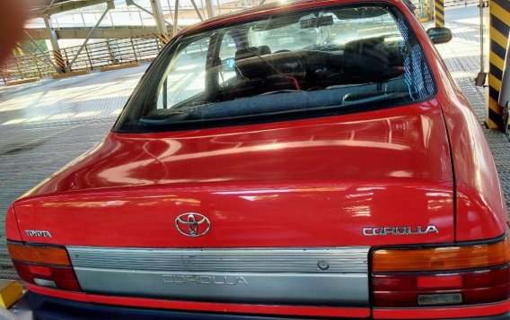 Red Toyota Corolla 2013 for sale in Las Pinas-3