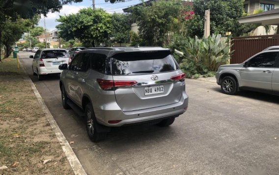 Silver Toyota Fortuner 2017 for sale in Automatic-2