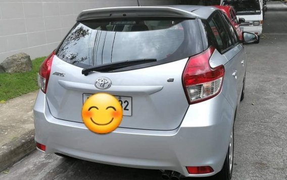 Silver Toyota Yaris 2014 for sale in Pasig-1