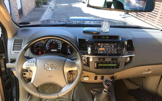 Grey Toyota Fortuner 2013 for sale in Marilao