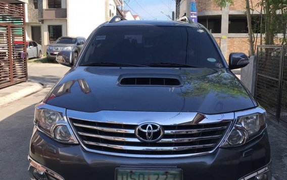 Grey Toyota Fortuner 2013 for sale in Marilao-5