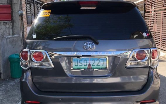 Grey Toyota Fortuner 2013 for sale in Marilao-6