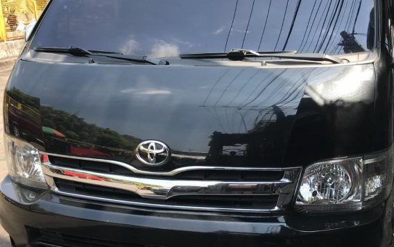 Black Toyota Hiace 2013 for sale in Manila